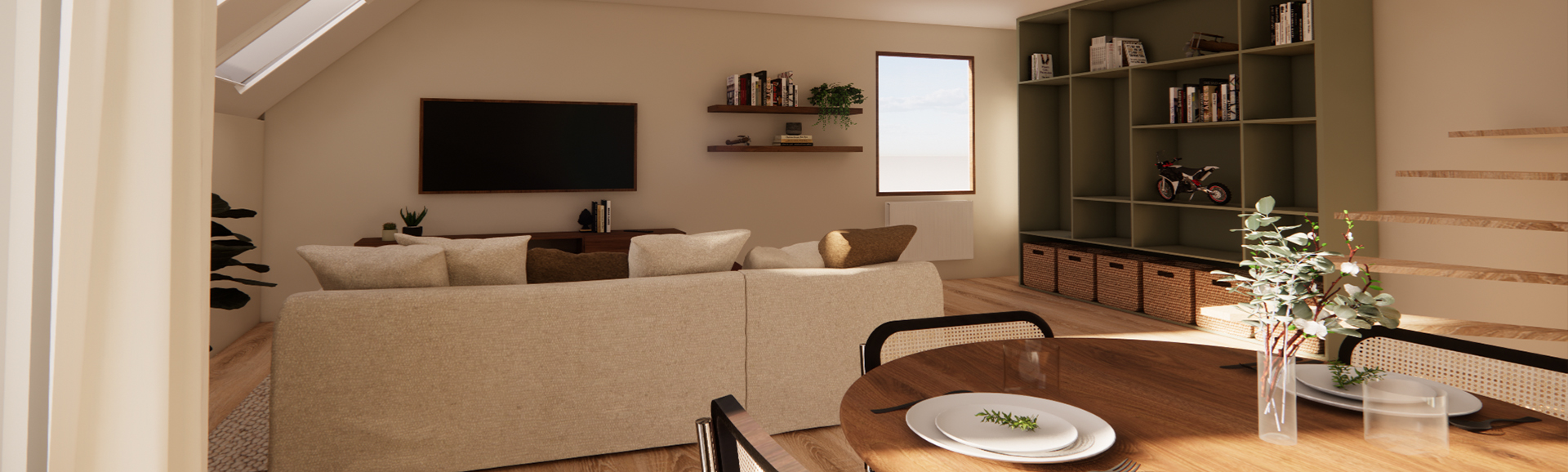 Duplex à Braine L'alleud - Repenser l'intérieur