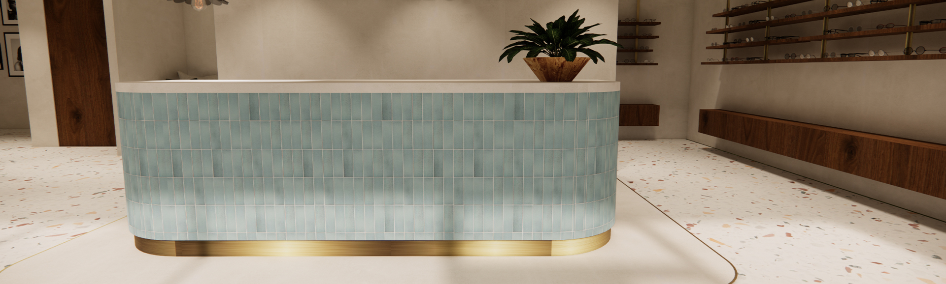 Magasin d'optique Gembloux - Les mirettes - Architecture d'intérieur