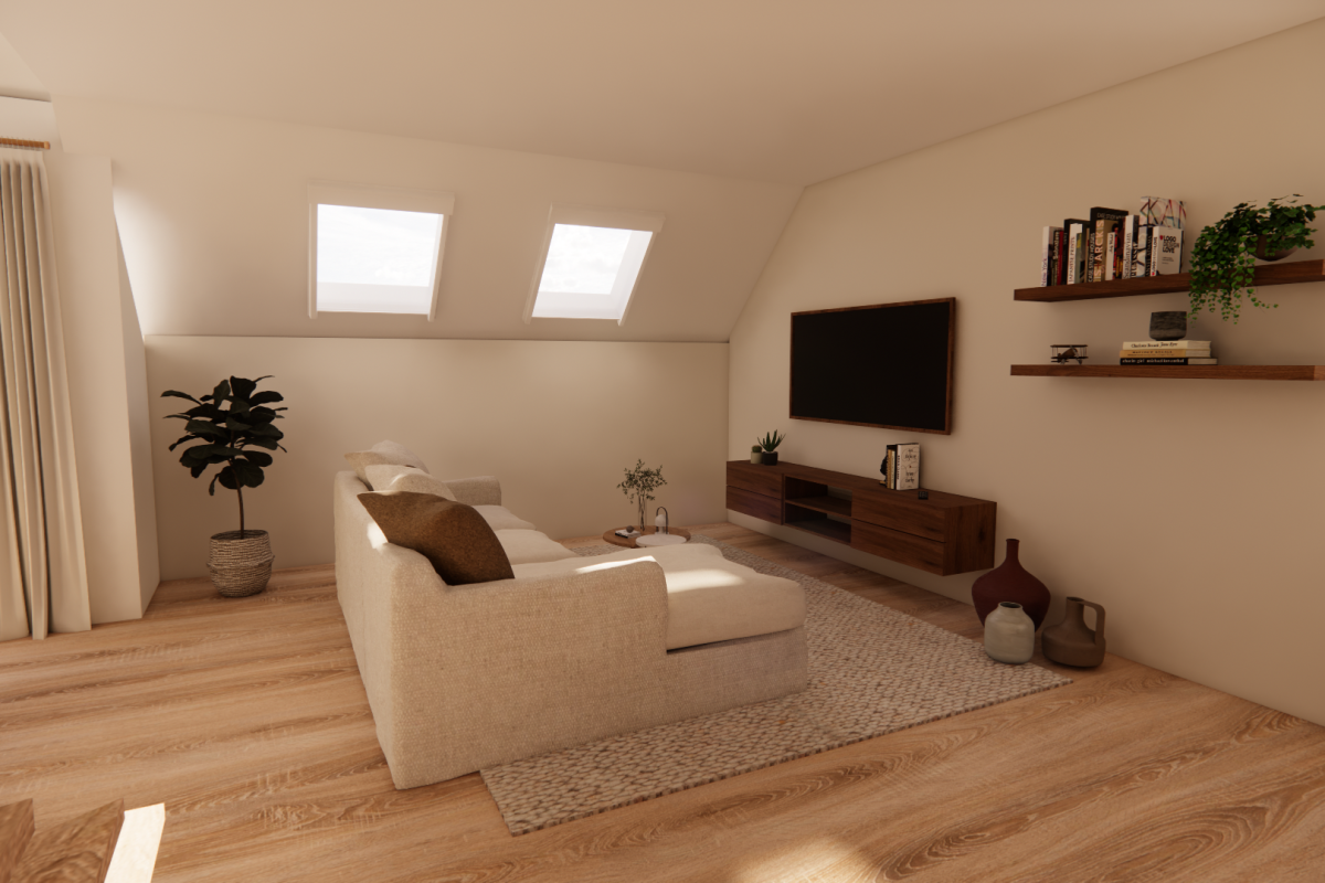 Décoration d'intérieur d'un duplex sur Braine L'Alleud - Repenser l'espace - Oapi